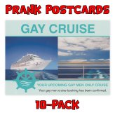 Humor Cards - Gay Cruise Prank (Set of 10)