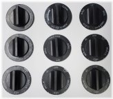 Precision Control Knobs for Whirlpool Electric Range