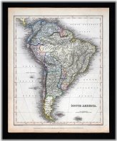 South American Antique Map Collection