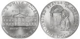 White House Bicentennial Silver Dollar Coin