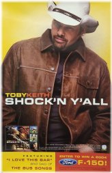 Vintage Toby Keith Concert Poster