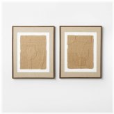 Natural Jute Framed Canvases