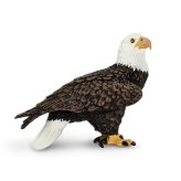 Bald Eagle Figurine from Wings of the World Collection by Safari Ltd