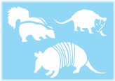 Wildlife Silhouette Stencils