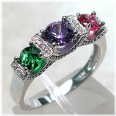 Chromatic Sterling Ring