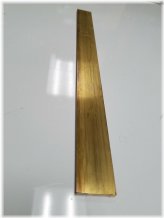 Brass Solid Plate - 1/8" x 1" x 12