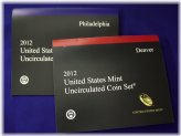 Complete 2012 US Coin Set with 28 Coins from P and D Mints