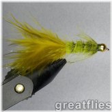 Olive Bead Head Woolly Bugger (12 Pack)