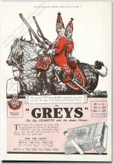 British Soldiers Redcoats Horse Art Print Ad
