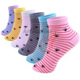 Purrfect Cotton Crew Socks