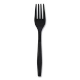 Black Polypropylene Heavyweight Forks