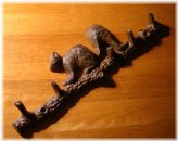 Squirrel Cabin Hook Organizer