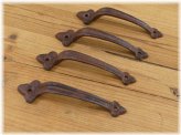 Rustic Cast Iron Drawer Pulls