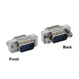 RS-232 Mini DB9 Male to Male Adapter