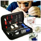 Watchsmith's Essential 16-Piece Repair Kit with Case