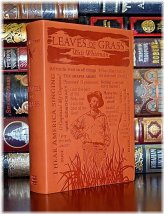 Leaves of Grass by Walt Whitman Deluxe Soft Leather Edition