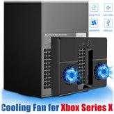 Xbox Series X Cooling Fan Stand with USB Connectivity