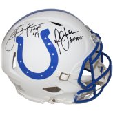 Colts Legends Dual-Signed Full-Size Helmet with HOF Authentication