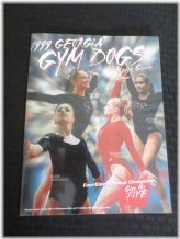 Georgia Gym Dogs 1999 Gymnastics Program/Yearbook