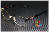 Gucci Rectangular Square Black Dark Demo Lens Eyeglasses