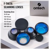 1064nm Fiber Laser F-Theta Scan Lens with Field Lens