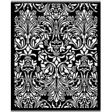 Fantasy Damask Crafting Stencil