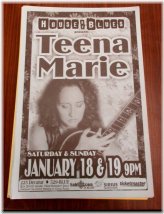 Teena Marie Live Tribute Poster