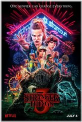 Retro TV Art Print - Stranger Things (11x17)