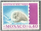 Monaco Baby Fur Harp Seal Stamp