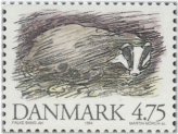 European Badger Stamp Collection