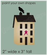 Country Folk Art Stencil Set