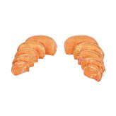 Orange Zipper Closure Bag Set