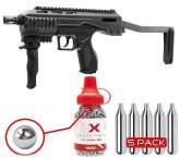 TAC .177 Cal Air Pistol Carbine Kit