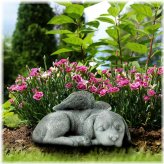 Angel Pup Memorial Statue with Wings - Cherished Resting Keepsake for Your Furry Friend