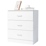 Tiered Nightstand Storage Cabinet