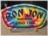 Tie Dye Ron Jon Surf Shop Sticker - Caribbean Collection