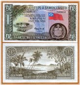 Western Samoa 5 Pounds Reprint