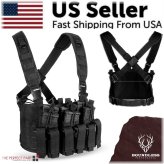 Kangaroo Recon Harness: Tactical Vest with Magazine Pouch for Airsoft & Military Use