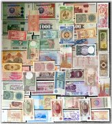 Global Banknote Collection - 50 Uncirculated Notes from Around the World