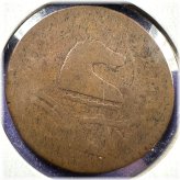 Camel Head & Shield 1787 New Jersey Copper Coin