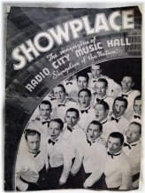 Showplace Chronicles: Vintage Brochures of NYC's Radio City Music Hall 1938 Shows