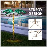 Festive Glow Palm Tree