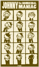 Gothic Comic Art Poster by Jhonen Vasquez