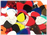 Harmony Picks - 500 Piece Set of Assorted 351 Style Guitar Picks