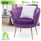 Velvet Tufted Armchair