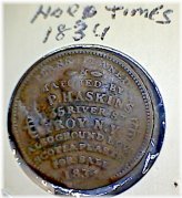 Attleboro Copper Relief Token