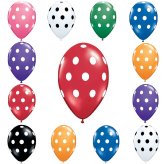 Chic Dots Metallic Balloons Set