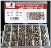 Stainless Steel Metric Nut Assortment Set