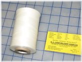 Nylon Tie Tape - White (Size C, 500 yards, 25lbs test)