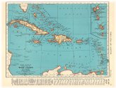 Caribbean Cartographic Relic - 1943 Edition